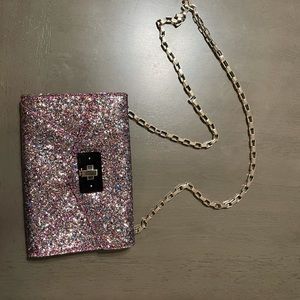 Kate Spade glitter crossbody bag